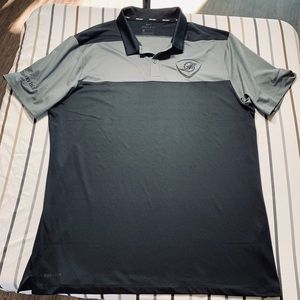 Nike Dry Fit golf shirt Miami Dolphins